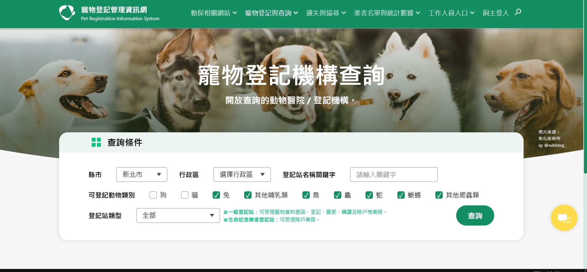 寵物登記網查詢寵物登記店家。.jpg