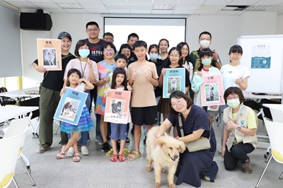 解讀狗狗的情緒密碼 中市動保處辦關懷動物講座  圖片集錦，共 5 張