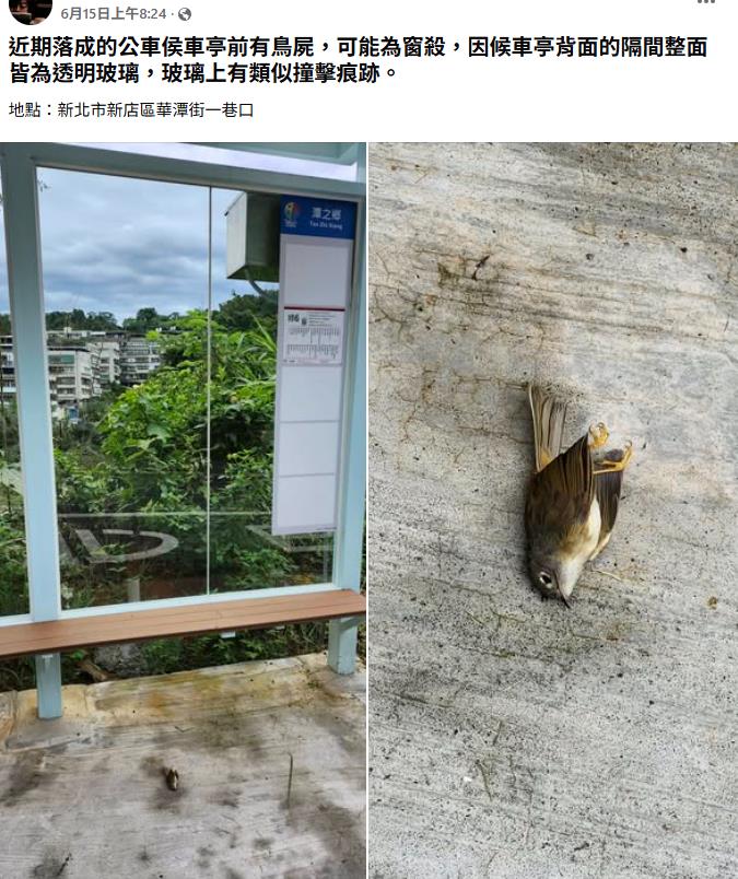 預計改善之潭之鄉公車亭及相關窗殺貼文