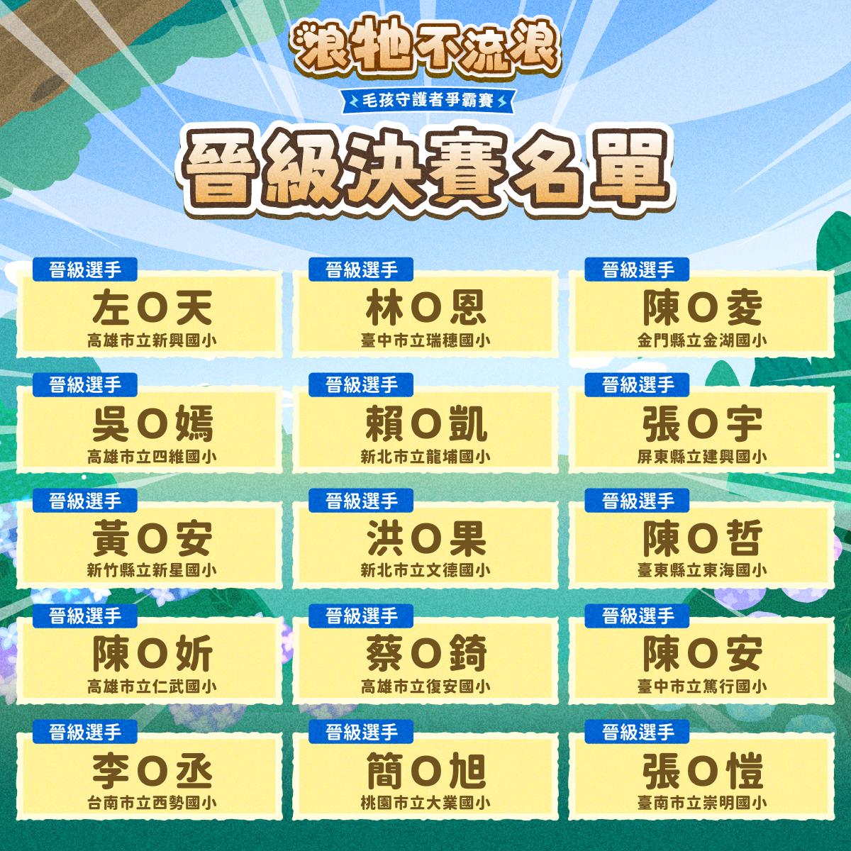 全國30強毛孩守護者出爐　10月4日齊聚農業部角逐前三名 圖片集錦，共 3 張