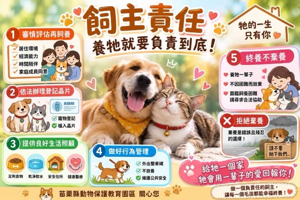 養牠一輩子，不是想養才養──落實飼主責任，為毛孩守住幸福的終點 圖片集錦，共 2 張